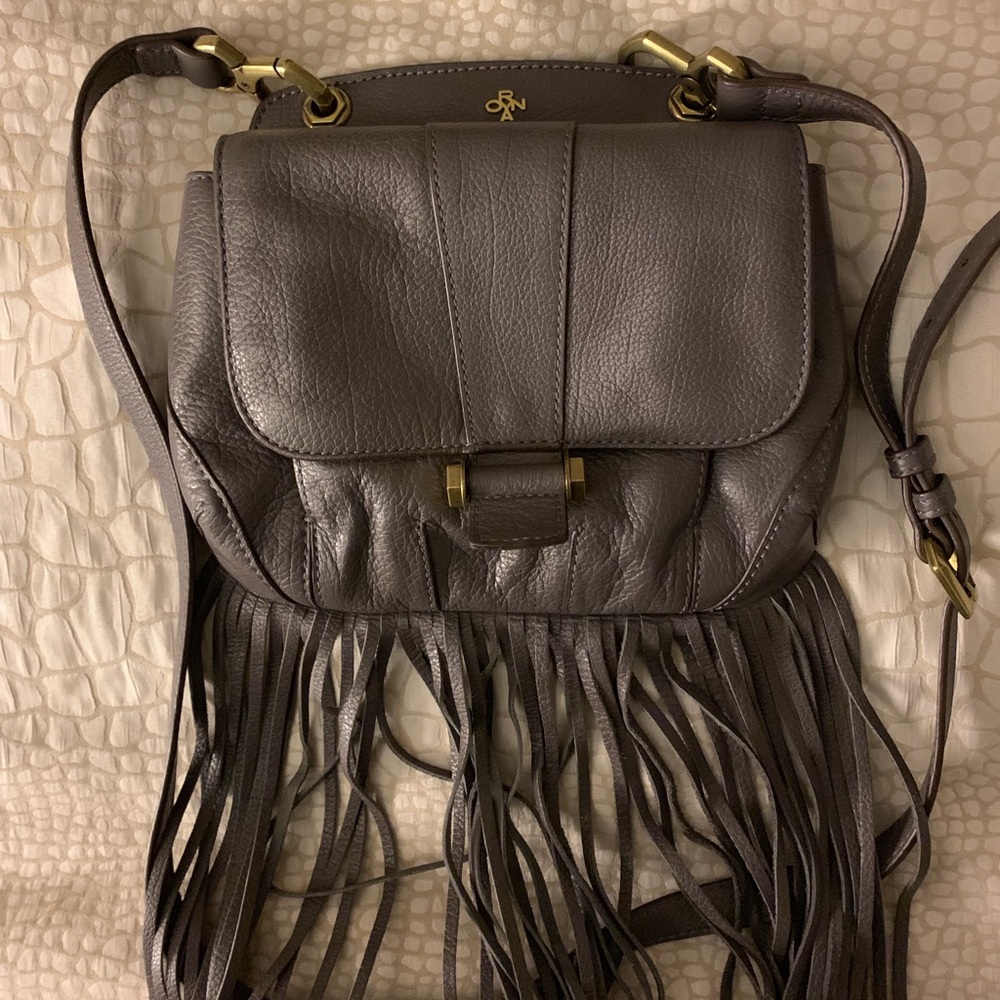 orYany full grain leather cross body purse